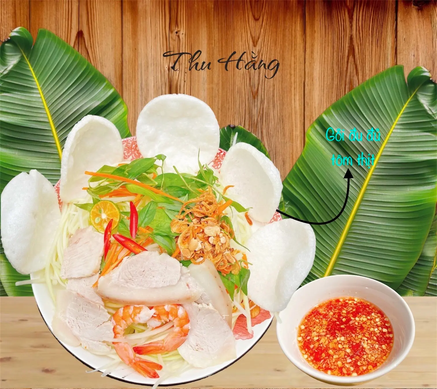Hình ảnh GỎI ĐU ĐỦ TÔM THỊT ❤️