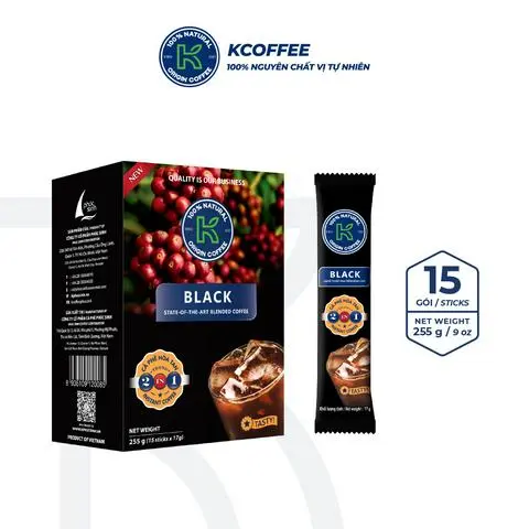 Hình ảnh Đen Đá K Black 2IN1  (15 gói x 17g)