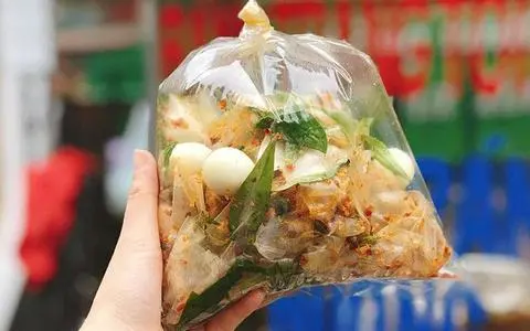 Hình ảnh Bánh Tráng Tỏi ớt - trứng cút
