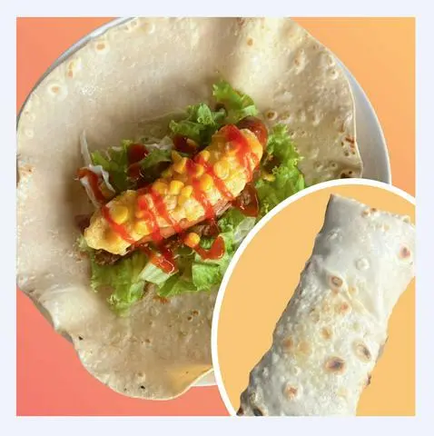 Hình ảnh Tacos sốt thịt heo bằm phô mai