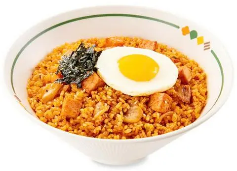 Hình ảnh 70. 계란김치볶음밥 / Cơm Chiên Kim Chi với Ốp Lá