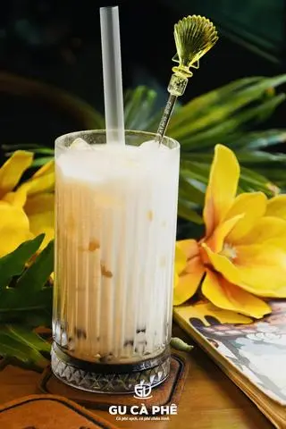 Hình ảnh Sữa tươi trân châu đường đen