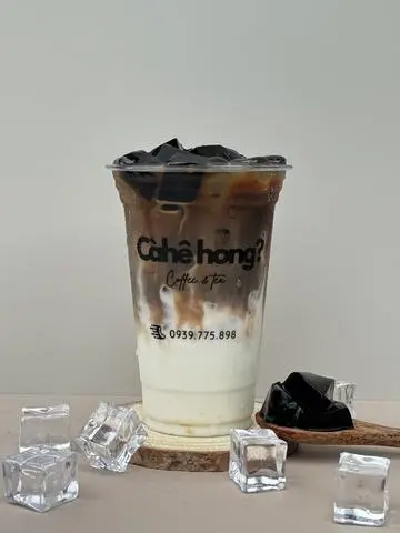 Hình ảnh Sữa tươi cafe sương sáo