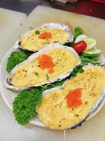 Hình ảnh Kaki Chese Yaki - Hàu Nhật Nướng Sốt Phô Mai 