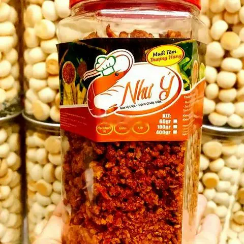 Hình ảnh Muối Tôm Thượng Hạng Hủ 400gr