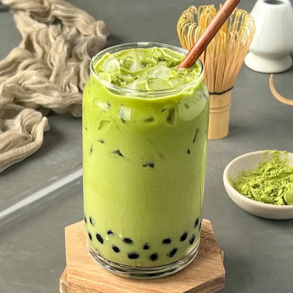 Hình ảnh Trà Sữa Matcha Trân Châu lớn