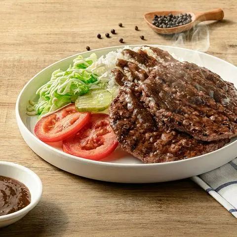 Hình ảnh CƠM - THỊT NƯỚNG SỐT TIÊU ĐEN