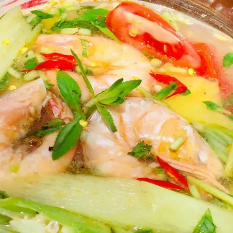 Hình ảnh Cơm Canh Chua Tôm