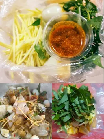 Hình ảnh Combo 3 phần trộn chấm cuốn