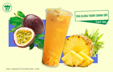 Hình ảnh Ô long dứa chanh leo