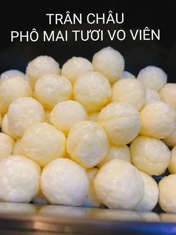 Hình ảnh Phô mai tươi vo viên
