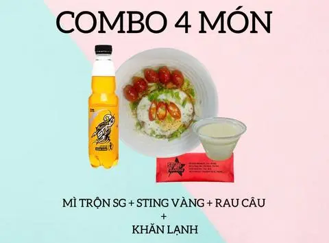 Hình ảnh CB Mì trộn Stargaming+ Sting vàng+ Rau câu+Khăn lạnh