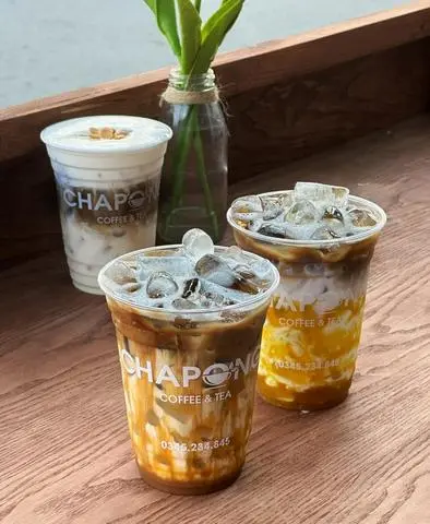 Hình ảnh cà phê sữa caramel 