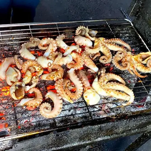 Hình ảnh bạch tuộc nướng