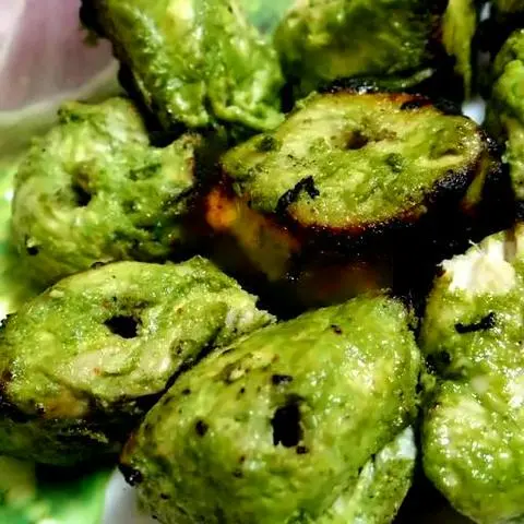 Hình ảnh Chicken hariyali kabab (need 15 minutes)