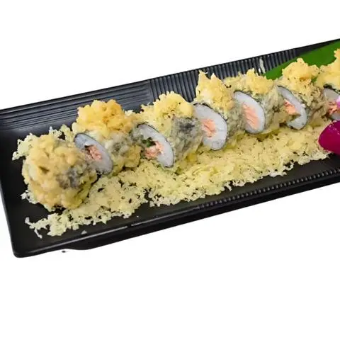 Hình ảnh Sushi Cá Hồi Phô Mai Chiên Tem