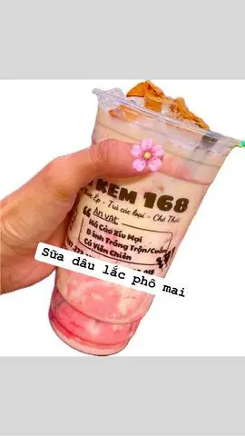 Hình ảnh Sữa Dâu Lắc Phô Mai