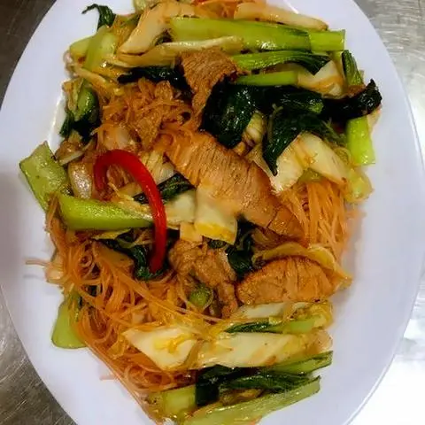 Hình ảnh Bún gạo xào xá xíu
