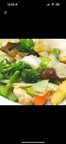 Hình ảnh Rau củ xào tỏi