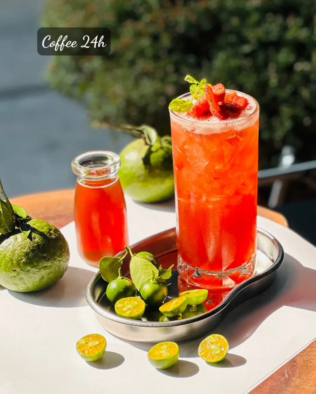 Hình ảnh Trà dâu tươi