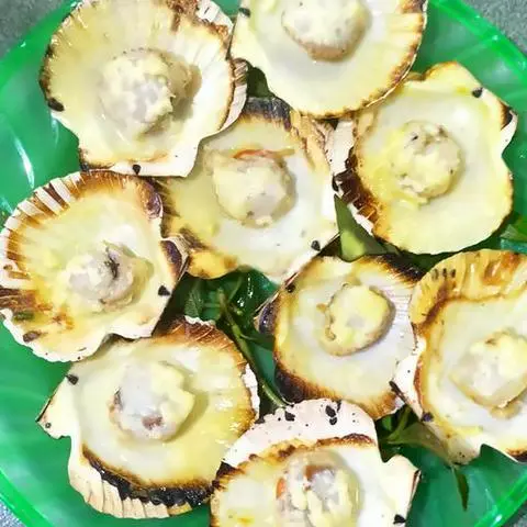 Hình ảnh Sò điệp nướng phô mai