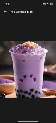 Hình ảnh Trà Sữa Khoai Môn