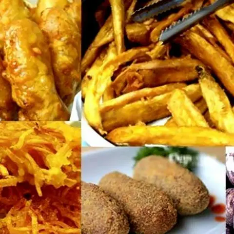 Hình ảnh Đĩa Khoai Thập Cẩm