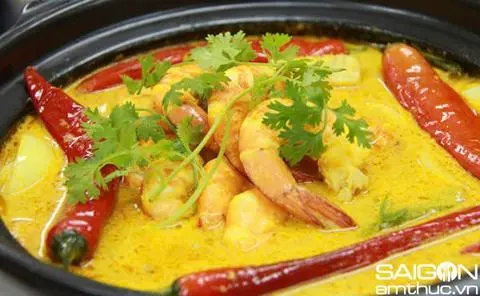 Hình ảnh Tôm sú sốt cà ri 