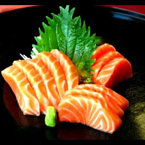 Hình ảnh Sashimi cá hồi