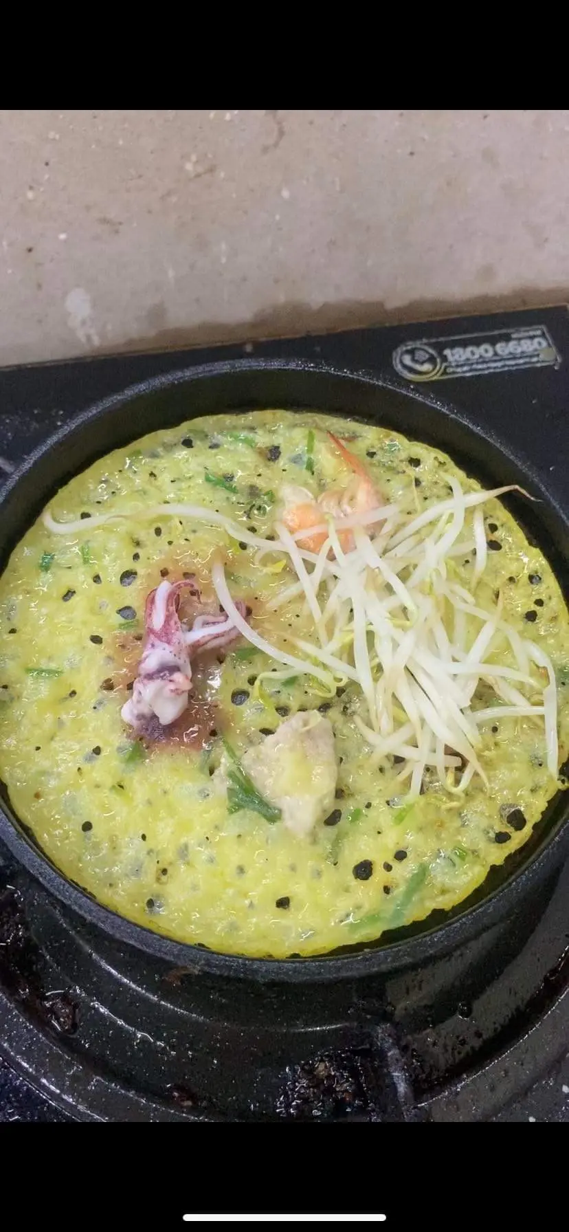Hình ảnh Bánh Xèo Tôm Thịt Mực
