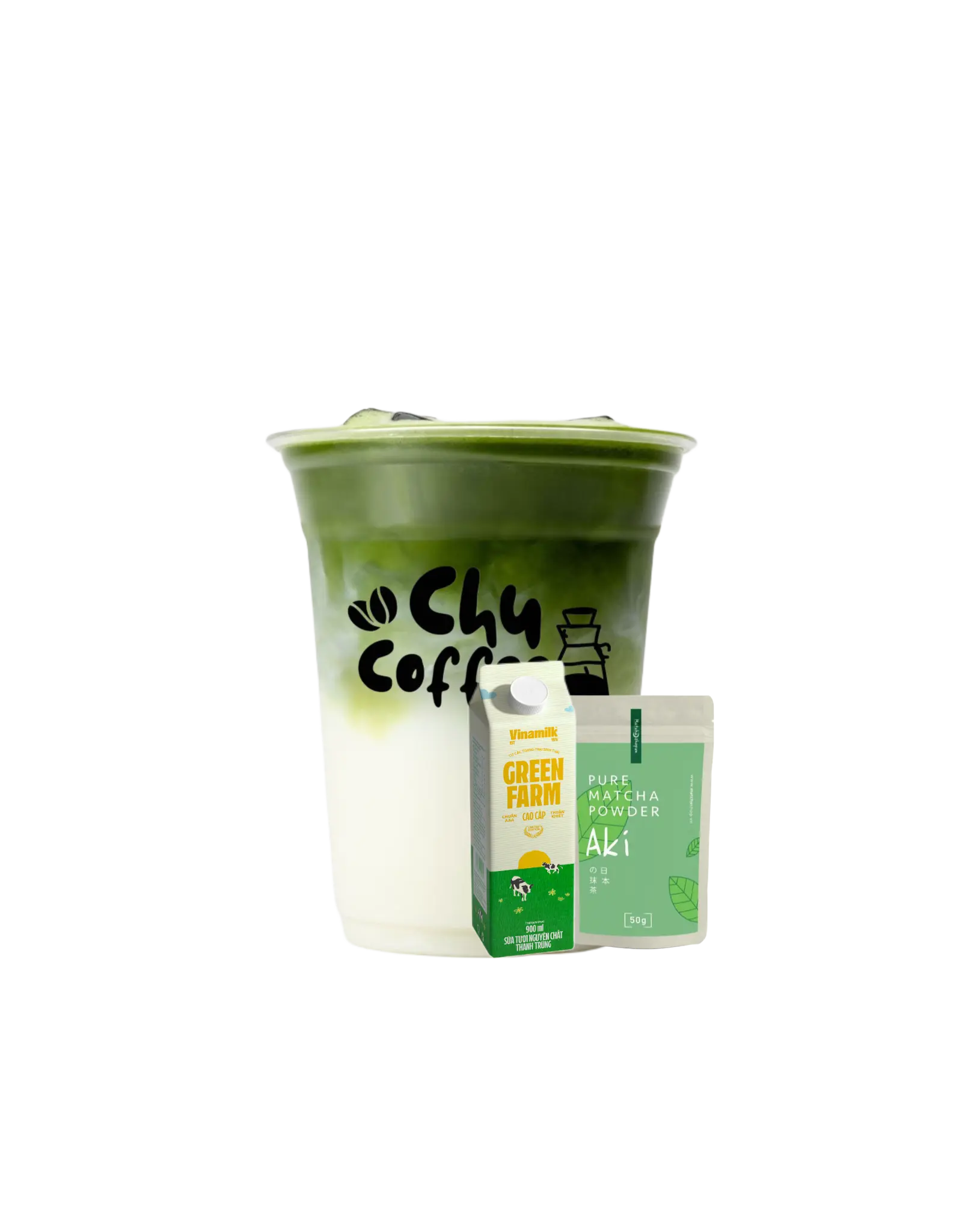 Hình ảnh Matcha (Aki) Sữa Thanh Trùng (L) pet