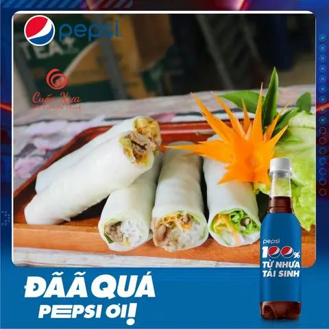 Hình ảnh Combo: Phở cuốn nước chấm me + Pepsi