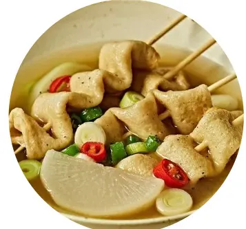 Hình ảnh Canh chả cá - 어묵국