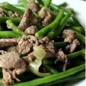 Hình ảnh Bò xào đậu que (Không cơm)