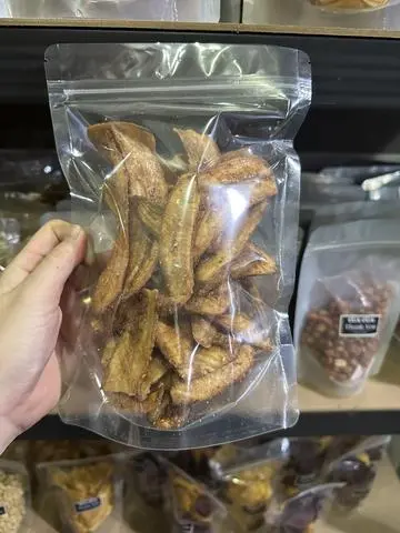 Hình ảnh Chuối sấy mè gừng