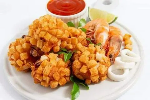 Hình ảnh Hải Sản Tẩm Bánh Mì - 3 Viên 