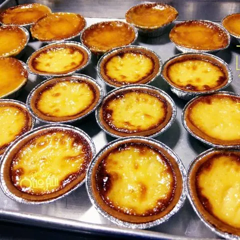 Hình ảnh Combo 2 Tart trứng phô mai size nhỏ. Premium tart ít ngọt nhân nhiều