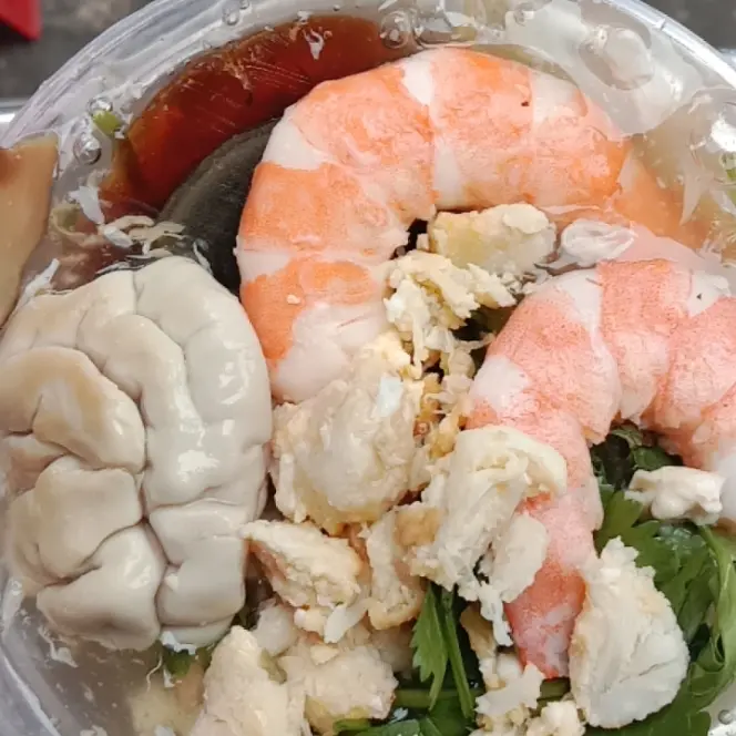 Hình ảnh Súp Cua + Tôm , óc 1 bộ  