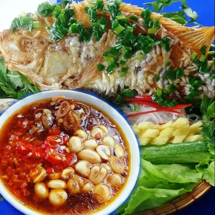 Hình ảnh CÁ ĐIÊU HỒNG CHIÊN XÙ (hấp)