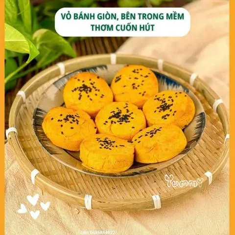 Hình ảnh Bánh khoai mật phô mai kéo sợi