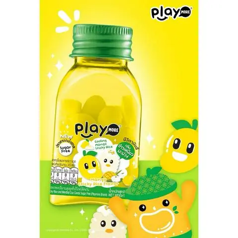 Hình ảnh Kẹo Play More vị Xôi Xoài