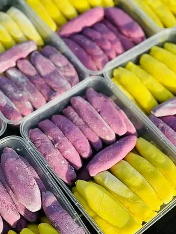 Hình ảnh Bột bánh khoai lang mix khoai mỡ (500g)