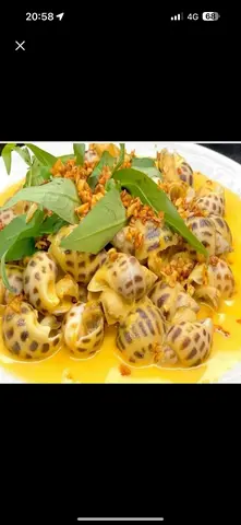 Hình ảnh Ốc Hương sốt trứng muối