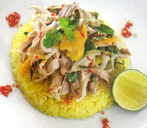 Hình ảnh Cơm gà xé
