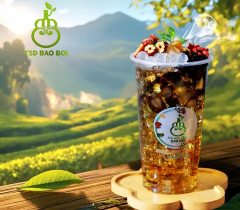 Hình ảnh Trà Sâm Dược Bảo Bối- Full 7 Topping 