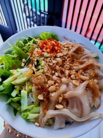 Hình ảnh Bún mắm nêm lỗ tai heo