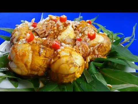 Hình ảnh HỘT VỊT LỘN XÀO TỎI 