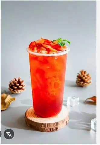 Hình ảnh Trà dâu tây