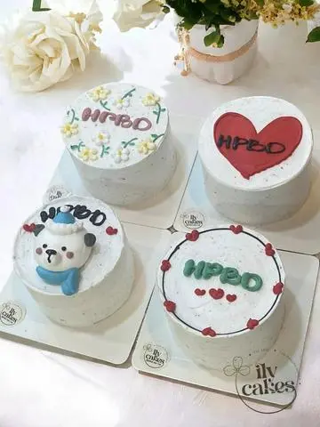 Hình ảnh Bánh kem mini mẫu vẽ