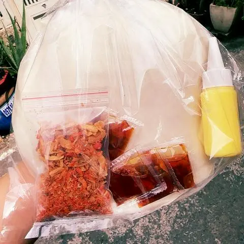 Hình ảnh sét  200gr bánh tráng tròn phơi sương+ chai bơ+ớt rim+muối téo hành phi